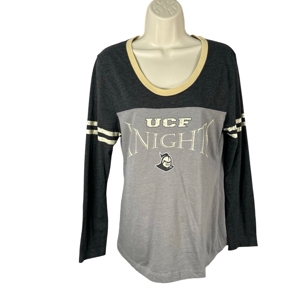 UCF‎ Knights T-shirt Womens Large Vintage Look Cotton Blend Campus Heritage